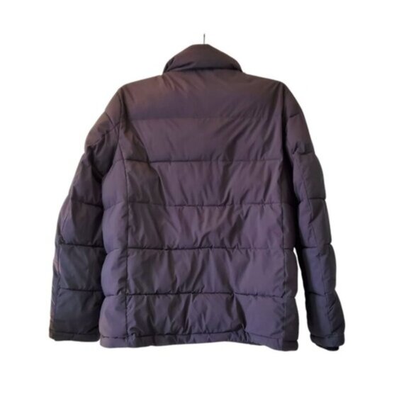 Calvin Klein Insulated Classic Puffer Jacket Ribbed Storm Grey S - Picture 3 of 9